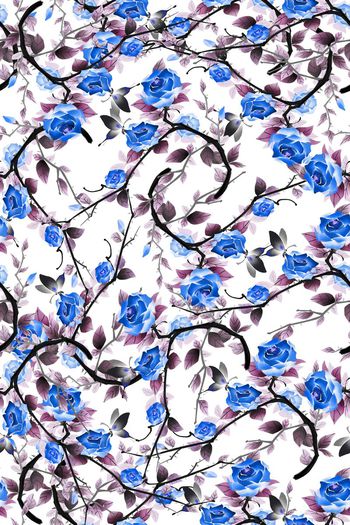 549416-流行时尚 清新  花卉 服装 