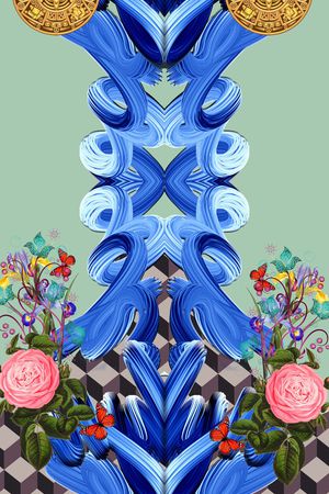 春夏印花华亿平台图片