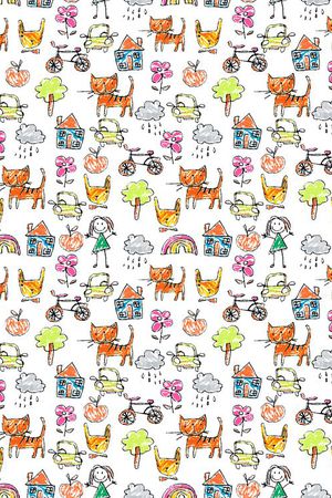 线条色块印花华亿平台图片