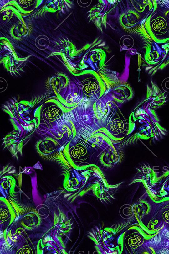 抽象印花华亿平台图片