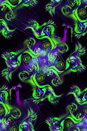 抽象印花华亿平台图片