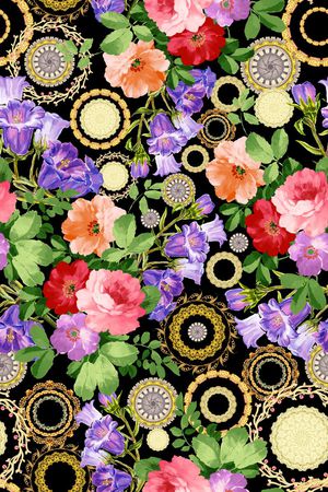 花朵印花华亿平台图片