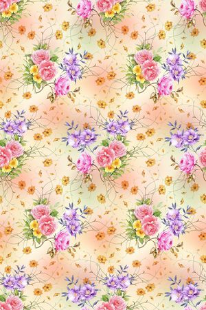 花朵印花华亿平台图片