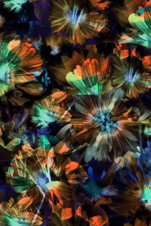 时尚潮流印花华亿平台图片