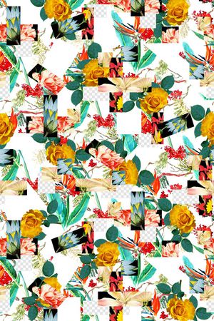 时尚潮流印花华亿平台图片