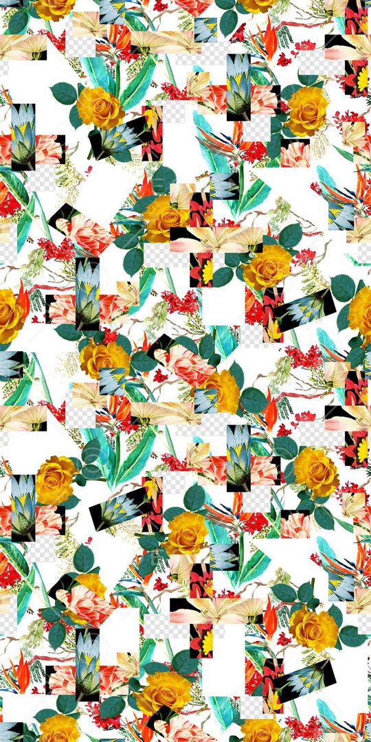 时尚潮流印花华亿平台图片