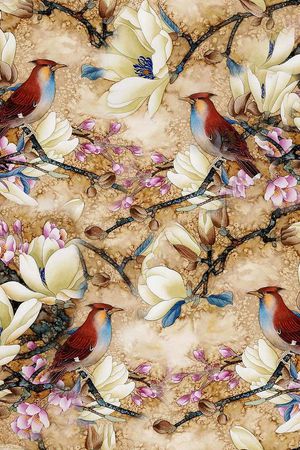 中国风印花华亿平台图片