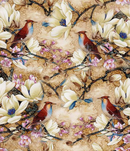 中国风印花华亿平台图片