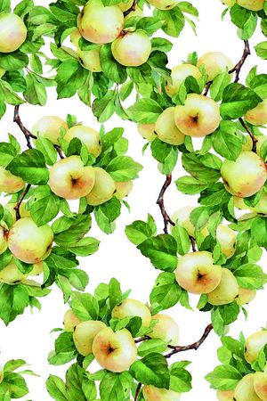 手绘桃子印花华亿平台图片