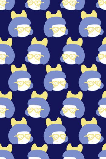 549634-流行时尚手绘彩铅小美妞趣味女装夹克