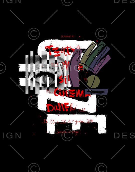 抽象男装图案印花华亿平台图片