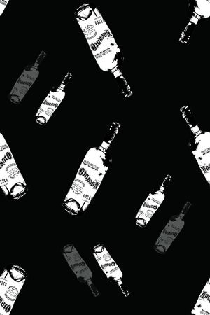 复古男装图案印花华亿平台图片