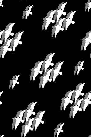 抽象男装图案印花华亿平台图片