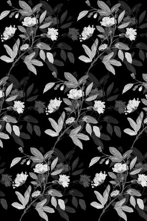 抽象男装图案印花华亿平台图片