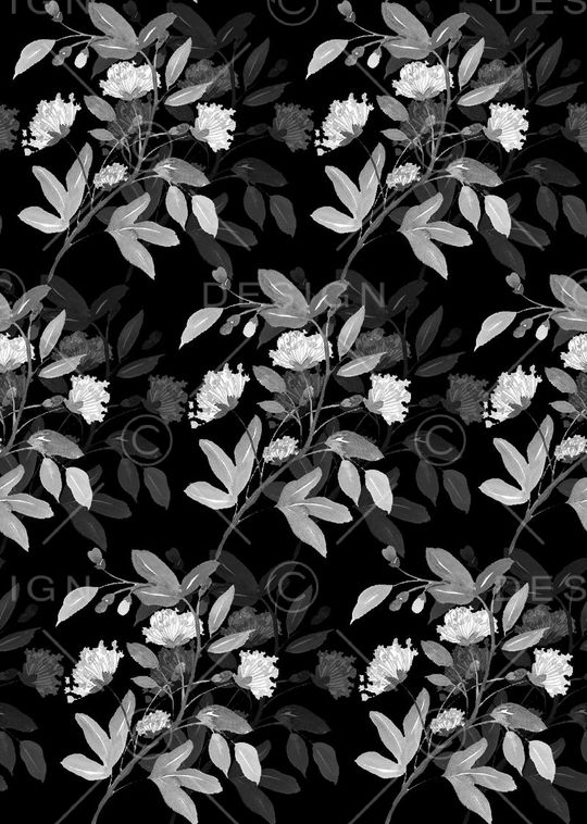 抽象男装图案印花华亿平台图片