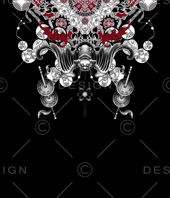 时尚潮流印花华亿平台图片