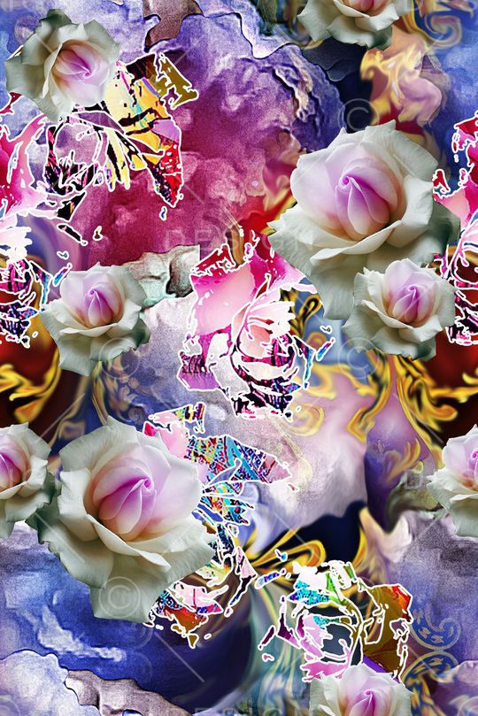 大气中国风印花华亿平台图片