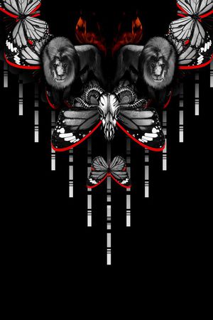 时尚潮流印花华亿平台图片