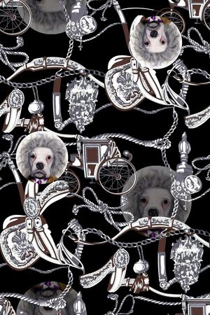 时尚潮流印花华亿平台图片