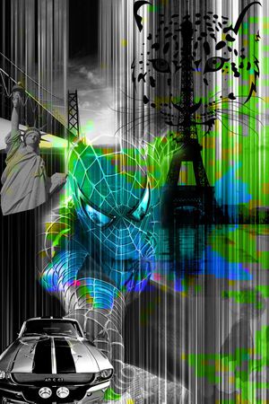 创意服装面料印花华亿平台图片