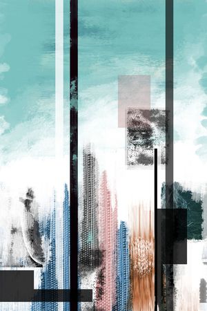 抽象印花华亿平台图片