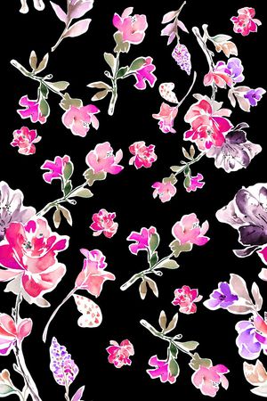 水彩印花华亿平台图片