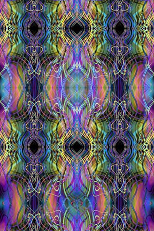 抽象印花华亿平台图片