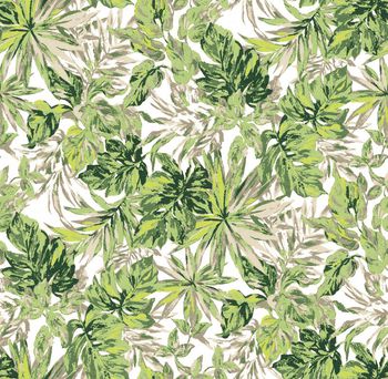 水墨画印花华亿平台图片