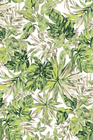 水墨画印花华亿平台图片