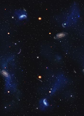 549928-数码科幻宇宙星空羽绒服面料印花设计