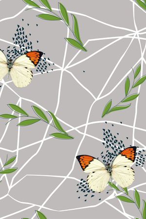 不规则底纹印花华亿平台图片