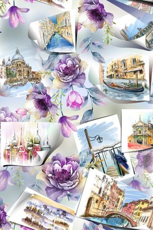 花绘印花华亿平台图片