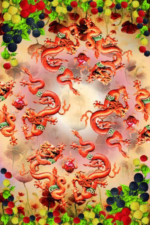 欧式印花华亿平台图片