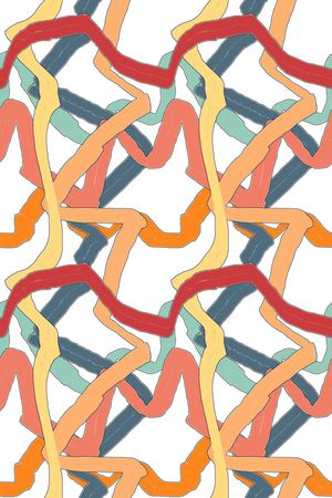 抽象印花华亿平台图片