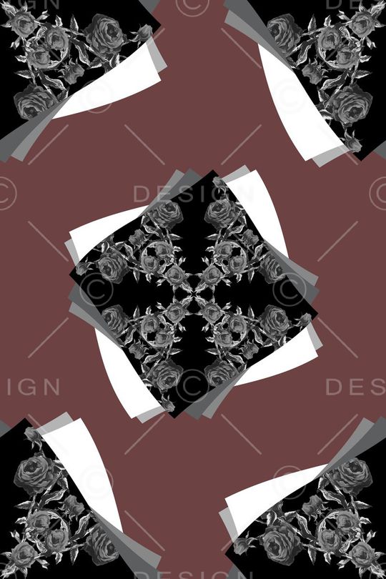 几何印花华亿平台图片