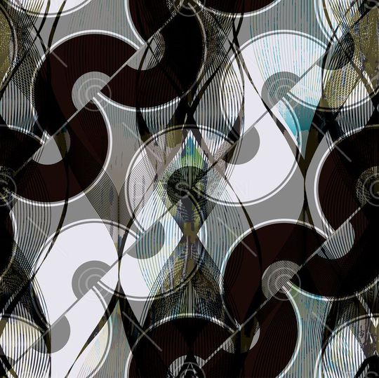 半圆迷彩印花华亿平台图片