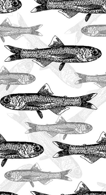 550205-抽象鱼骨男装图案