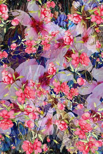 中国风印花华亿平台图片