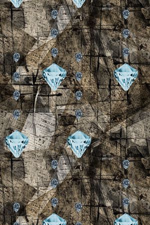 复古印花华亿平台图片