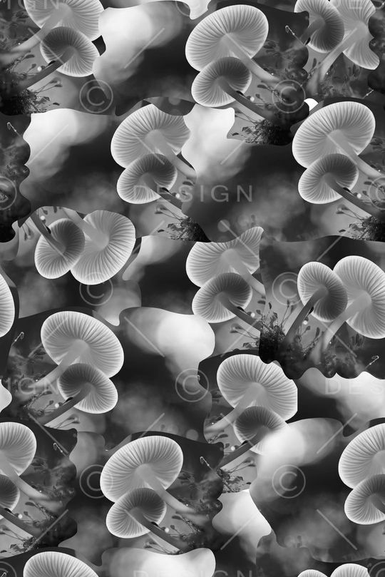 抽象男装图案印花华亿平台图片