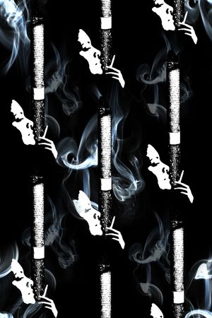 抽象前卫男装图案印花华亿平台图片