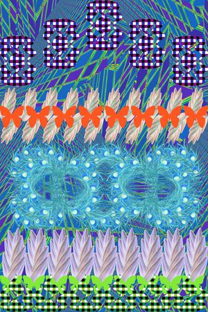 格子印花华亿平台图片