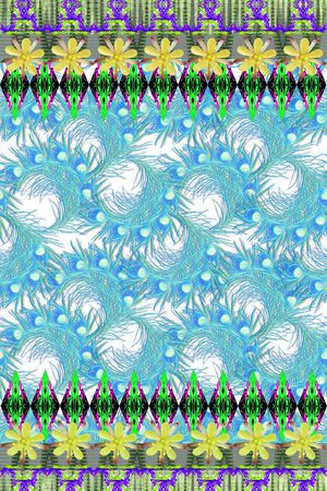 蝴蝶印花华亿平台图片