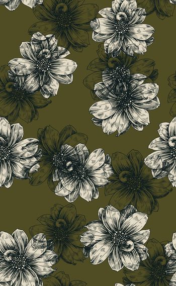 550343-欧美流行时尚秋冬款黑线条花