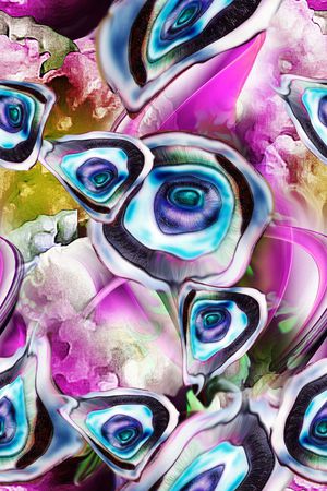 大气时尚印花华亿平台图片