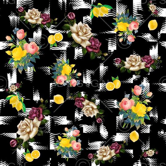 复古印花华亿平台图片