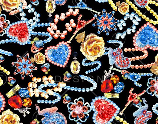 珠宝印花华亿平台图片