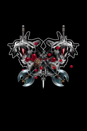 时尚潮流印花华亿平台图片