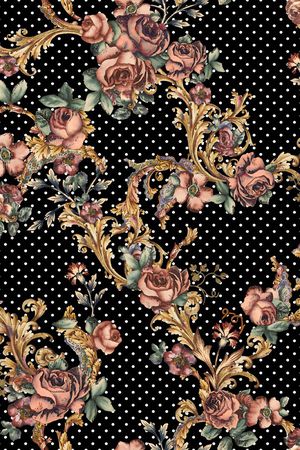 抽象印花华亿平台图片