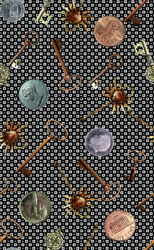 抽象印花华亿平台图片